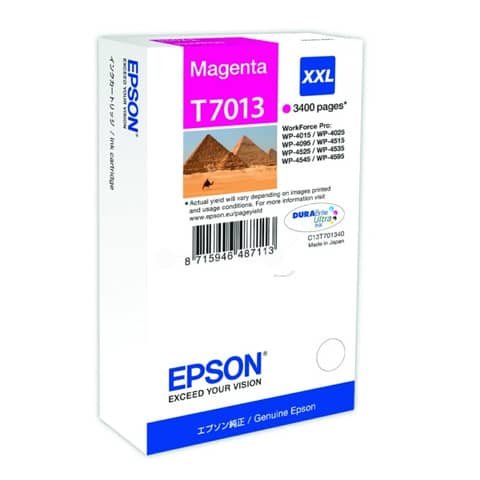Cartuccia Originale Rosso per Epson C13T70134010