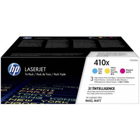 Toner Originale Ciano, Giallo, Magenta per HP CF252XM – 5000 Pagine al 5%