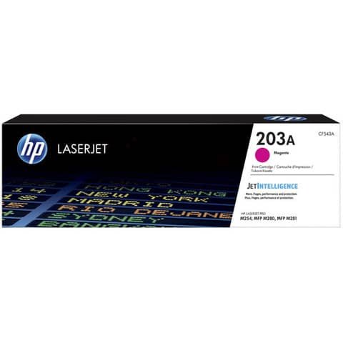 Toner Originale Magenta per HP CF543A – 1300 Pagine al 5%