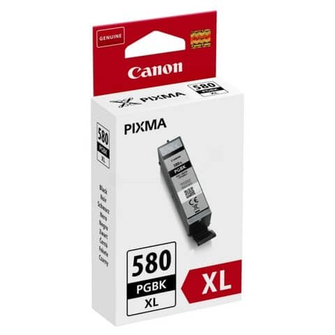 Cartuccia Originale Nero per Canon PGI-580XL – 400 pagine al 5%