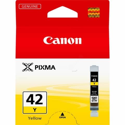 Cartuccia Originale Giallo per Canon CLI-42 Y – 13 ml