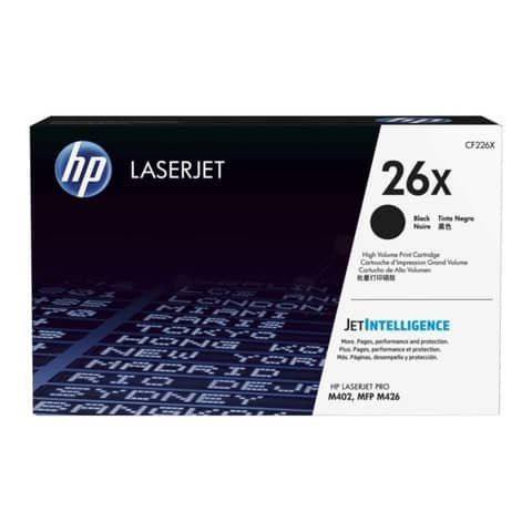 Toner Originale Nero per HP CF226X – 9000 Pagine al 5%