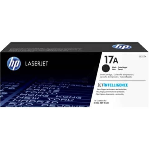 Toner Originale Nero per HP CF217A – 1600 Pagine al 5%
