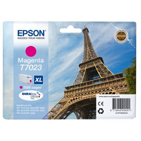 Cartuccia Originale Rosso per Epson C13T70234010