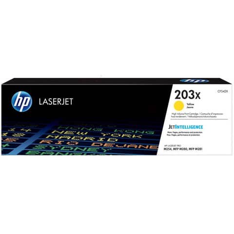 Toner Originale Giallo per HP CF542X – 2500 Pagine al 5%