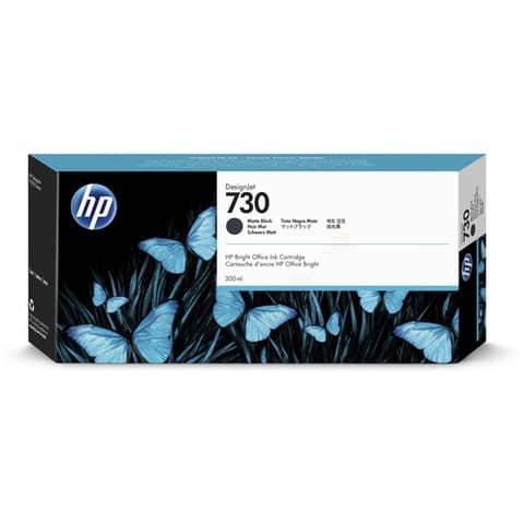Cartuccia HP Ink 730 – 300 ml nero opaco P2V71A