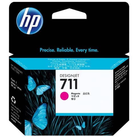 Cartuccia Originale Magenta per HP 711 – 29 ml