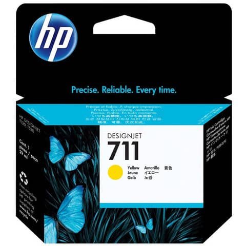 Cartuccia Originale Giallo per HP 711 – 29 ml