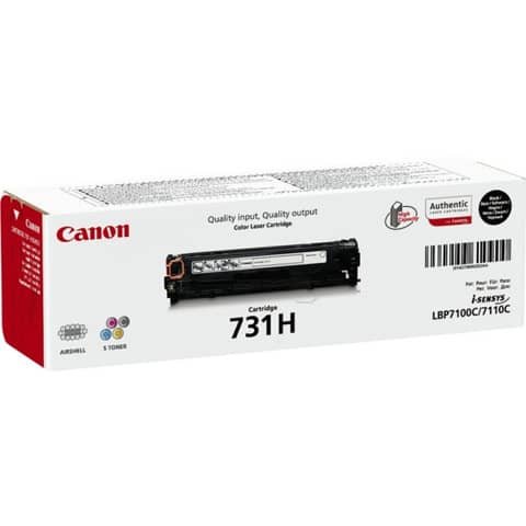 Toner Originale Nero per Canon LBP7100CN – 2400 pagine al 5%