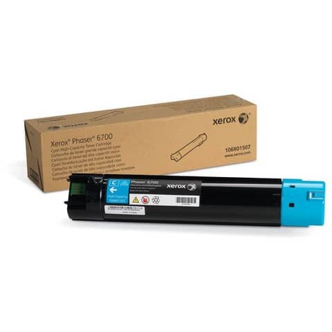 Toner alta capacità Xerox ciano  106R01507