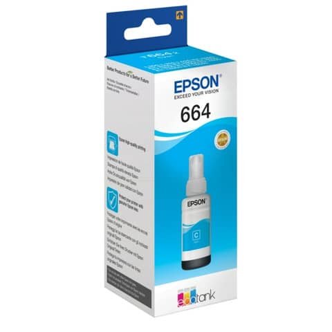 Cartuccia Originale Ciano per Epson C13T664240