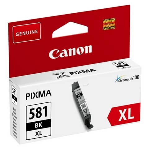 Cartuccia Originale Nero per Canon CLI-581XL – 2280 pagine al 5%