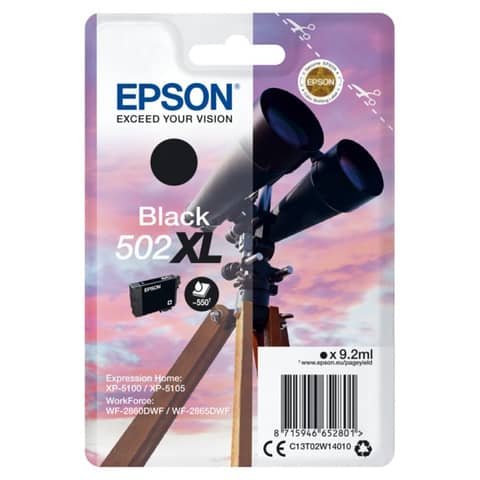 Cartuccia Epson Nero C13T02W14010
