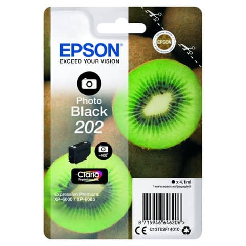 Cartuccia Originale Nero per Epson C13T02F14010