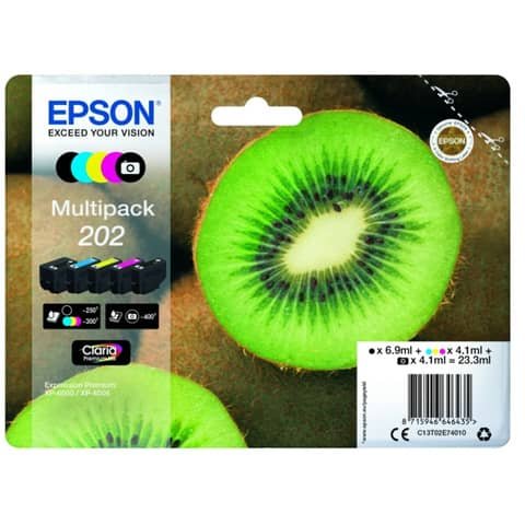 Cartuccia Originale Multicolor per Epson C13T02E74010