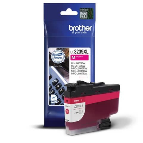 Cartuccia ink Brother magenta  LC3239XLM