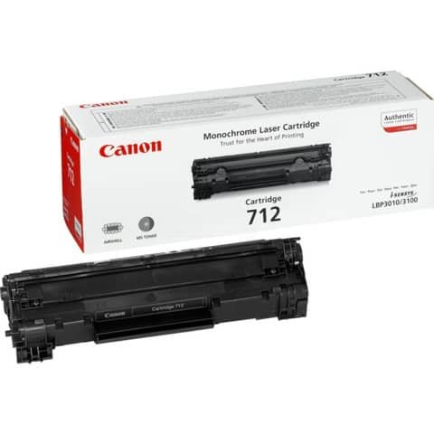 Toner Originale Nero per Canon LBP3010 – 1500 pagine al 5%