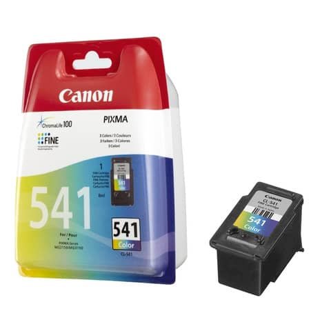 Cartuccia Inkjet Canon CL541 ciano, magenta e giallo – 5227B001
