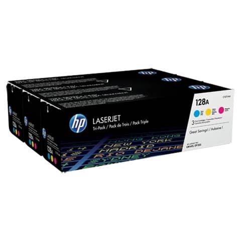 Toner Originale Ciano, Giallo, Magenta per HP CF371AM – 2000 Pagine al 5%