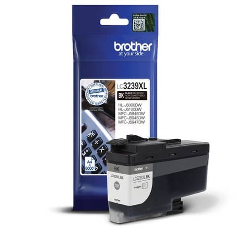 Cartuccia ink Brother nero  LC3239XLBK