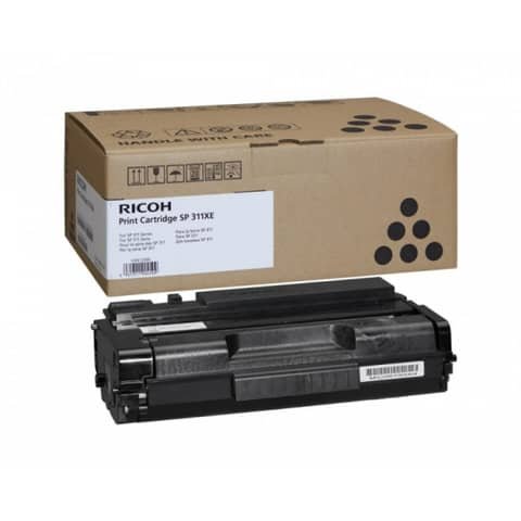 Toner Originale nero per Ricoh 821242 SP311 – 6.400 Pagine al 5%