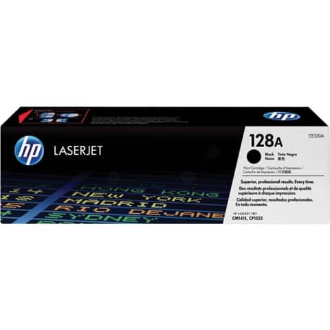 Toner Originale Nero per HP CE320A – 2000 Pagine al 5%