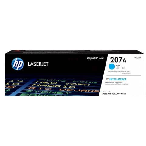 Toner Originale Ciano per HP W2211A – 1250 Pagine al 5%