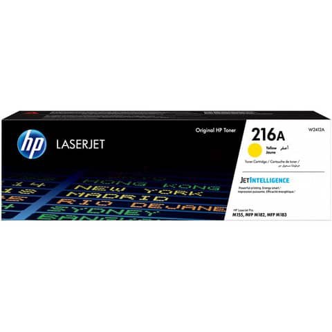 Toner Originale Giallo per HP W2412A – 850 Pagine al 5%