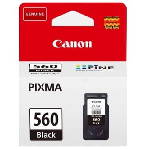 Cartuccia Originale Nero per Canon PG-560 – 180 pagine al 5%