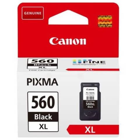 Cartuccia Originale Nero per Canon PG-560XL – 400 pagine al 5%