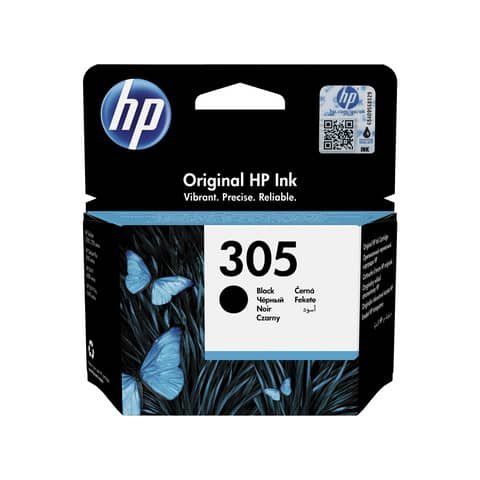 Cartuccia Originale Nero per HP 305 – 120 Pagine al 5%