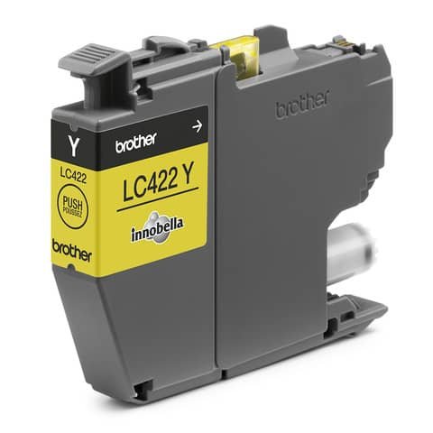 Cartuccia Originale Giallo per Brother LC422Y – 550 Pagine al 5%