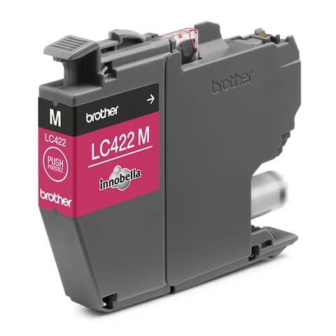 Cartuccia Originale Magenta per Brother LC422M – 550 Pagine al 5%