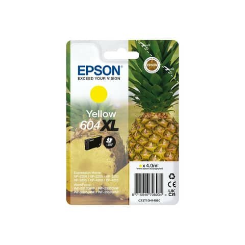 Cartuccia 604XL giallo Epson  C13T10H44010