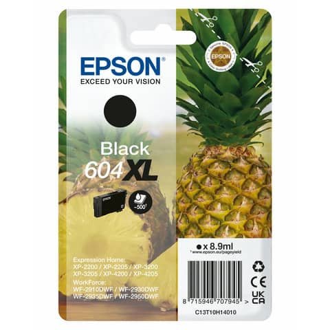 Cartuccia 604XL nero Epson  C13T10H14010
