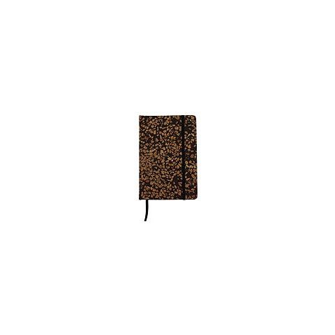 Taccuino con copertina in tessuto riciclata dai chicchi di caffè Donau – 96 ff ricilati da 80 g/m² – conf. 3 pz –