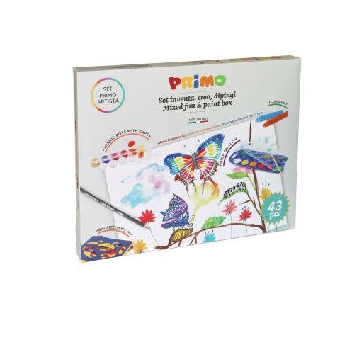 Special box disegno Primo – 43 pezzi – colori assortiti PAINTSET1