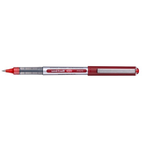 Penna gel con cappuccio Uni-Ball Eye 0,5 mm rosso M UB150E R