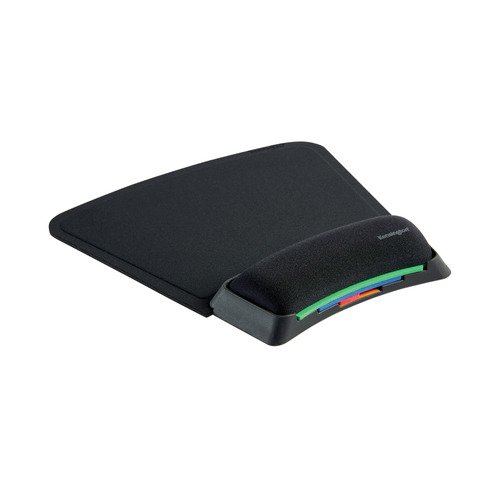 Tappetino per mouse con poggiapolsi Kensington Smartfit™ regolabile in altezza nero – K55793EU