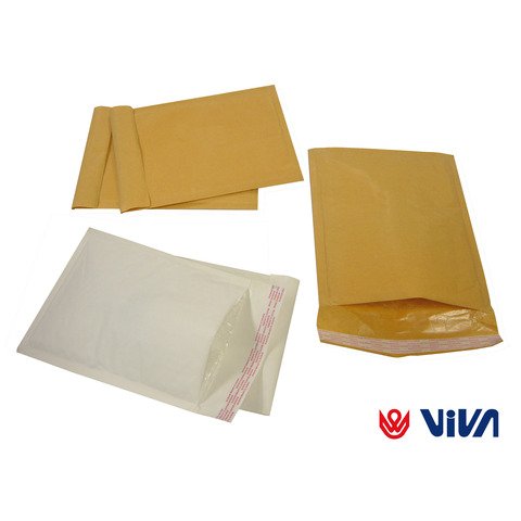 Buste imbottite Viva Kraft avana formato K – conf. 100 pz 370×480 mm 3450
