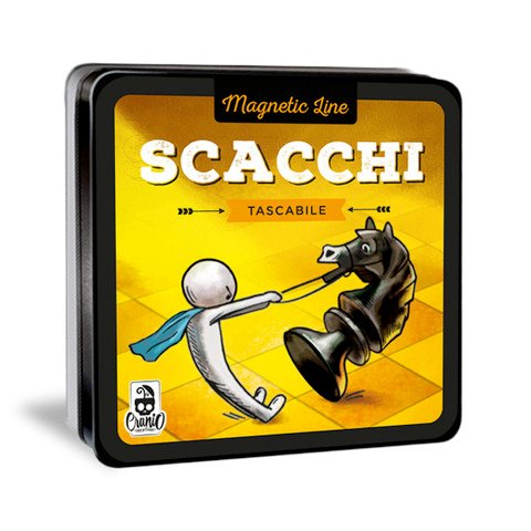 Gioco tascabile Cranio Creations Magnetic Line – Scacchi età 10+ 2 giocatori – CC358