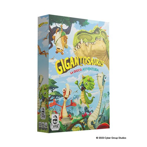 Gioco da tavolo Cranio Creations Gigantosaurus La Gioco Avventura età 3+ da 2 a 4 giocatori – CC620