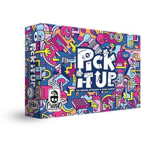 Gioco da tavolo portatile Cranio Creations Pick It Up età 6+ da 2 a 6 giocatori – CC373