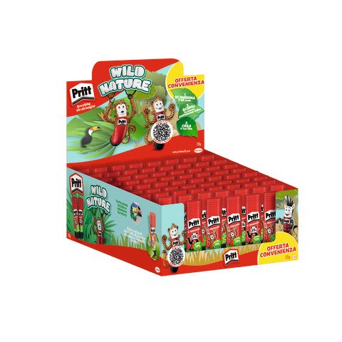 Espositore 72 colle Pritt Stick 22 g – 6 tray da 12 pezzi 22 g – 3026685