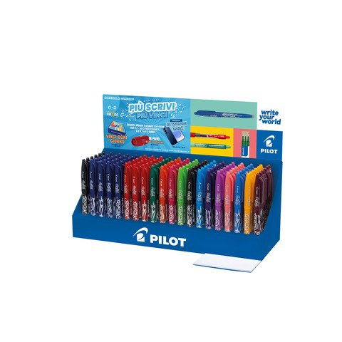 Espositore 120 penne a sfera cancellabili Pilot Frixion Ball Mix Colors 0,3 mm colori assortiti – 010141