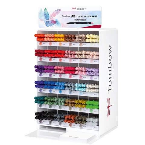 Espositore 216 pennarelli Tombow Dual Brush – 36 colori assortiti PABT-36-DIS