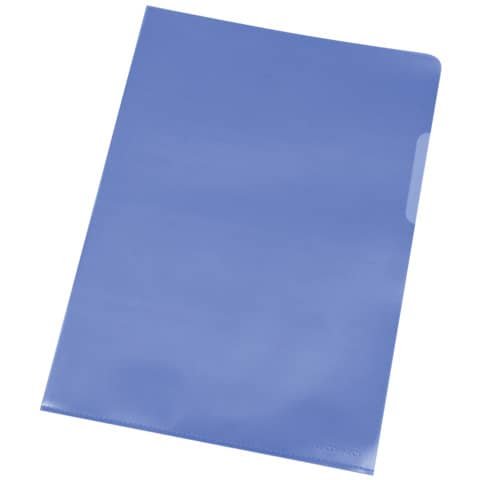 Cartellina a L Q-Connect ppl ecologico A4 blu conf. da 100 – KF00307