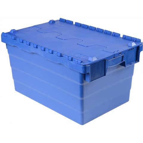 Cassa impilabile  Viso 600x400x320 mm blu – 54 L DSW5536