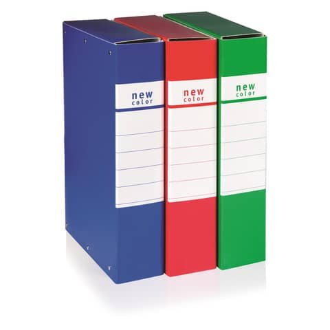 Cartella portaprogetti con 3 bottoni BREFIOCART NEW COLOR 25×35 cm dorso 4 cm blu – 020E7005.BL