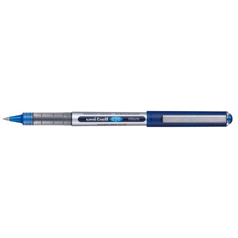 Penna gel con cappuccio Uni-Ball Eye 0,5 mm blu M UB150E B